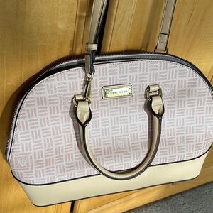 Anne Klein Blush and Cream Satchel like new